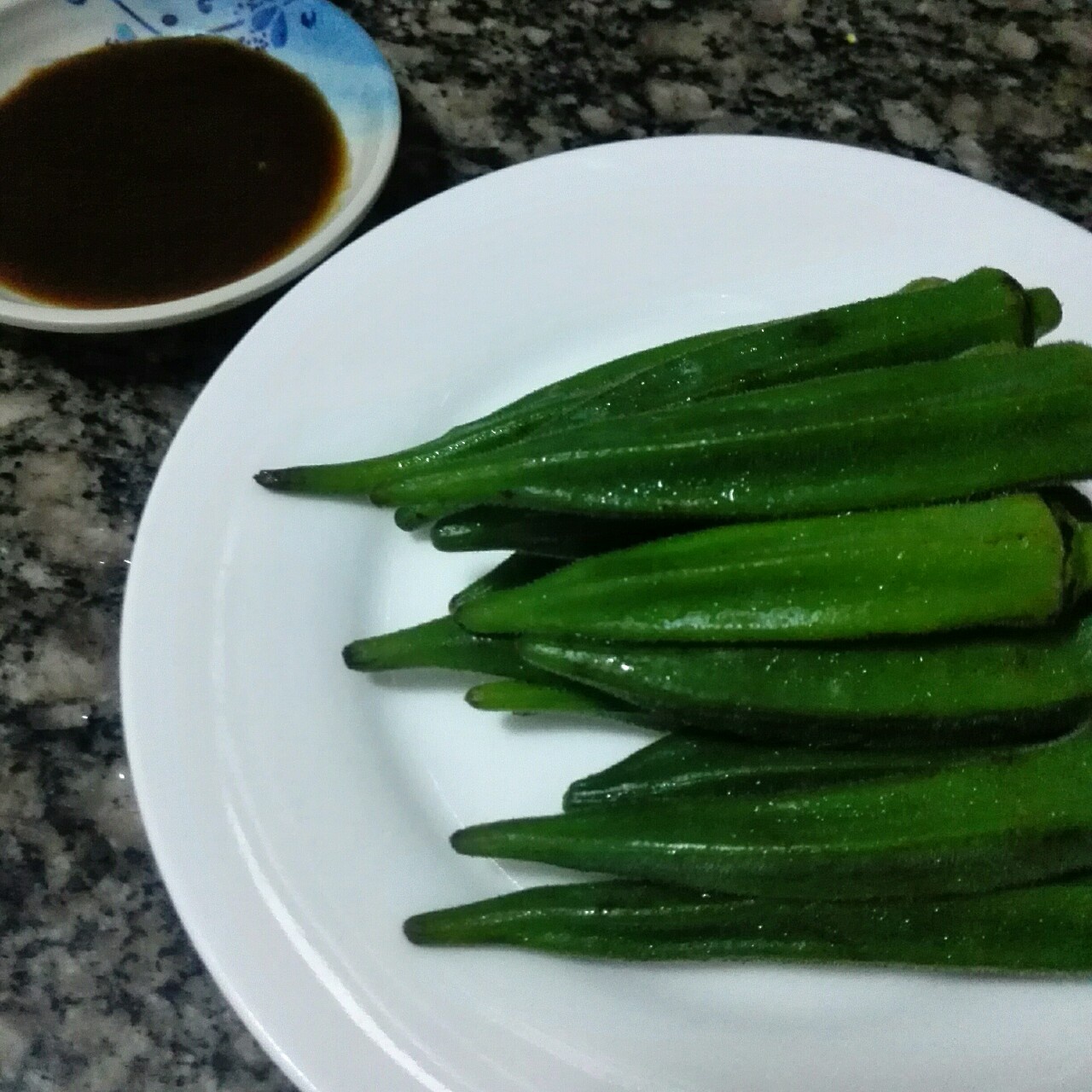秋葵刺身