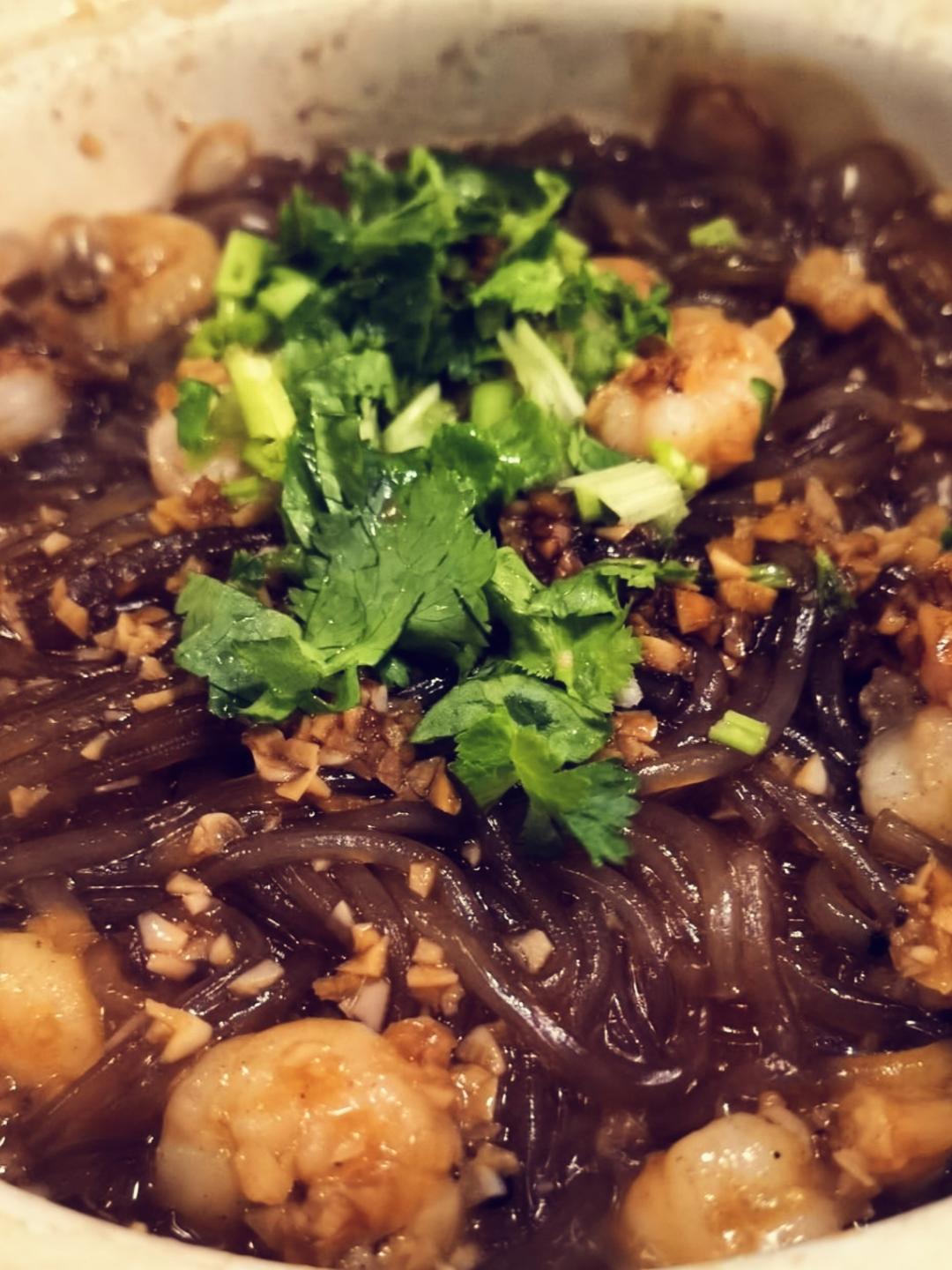 虾仁粉丝煲