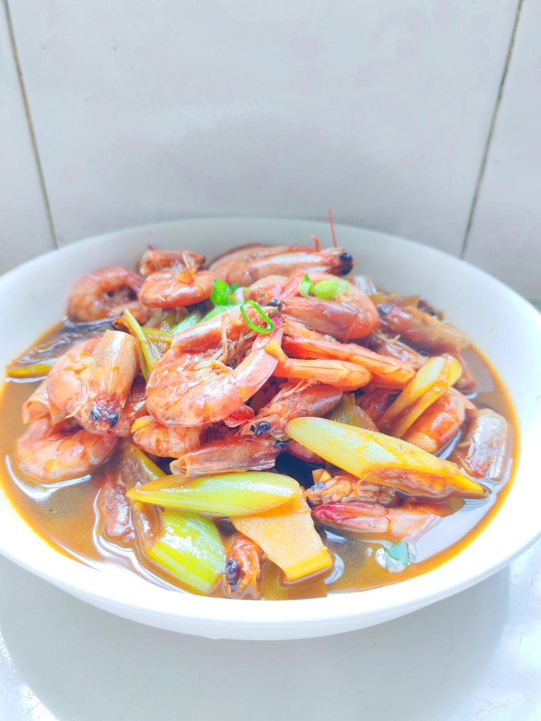 家庭版油焖大虾