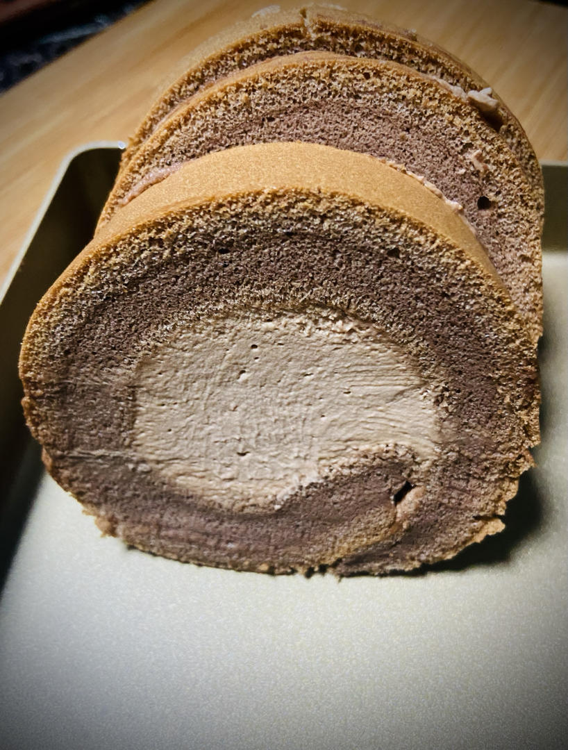 咸摩卡奶油卷/完美毛巾面技巧+回味无穷摩卡配方/烘焙视频蛋糕篇9「中卷」