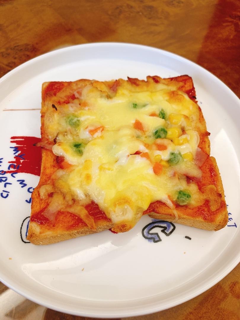 超好吃面包披萨🍕