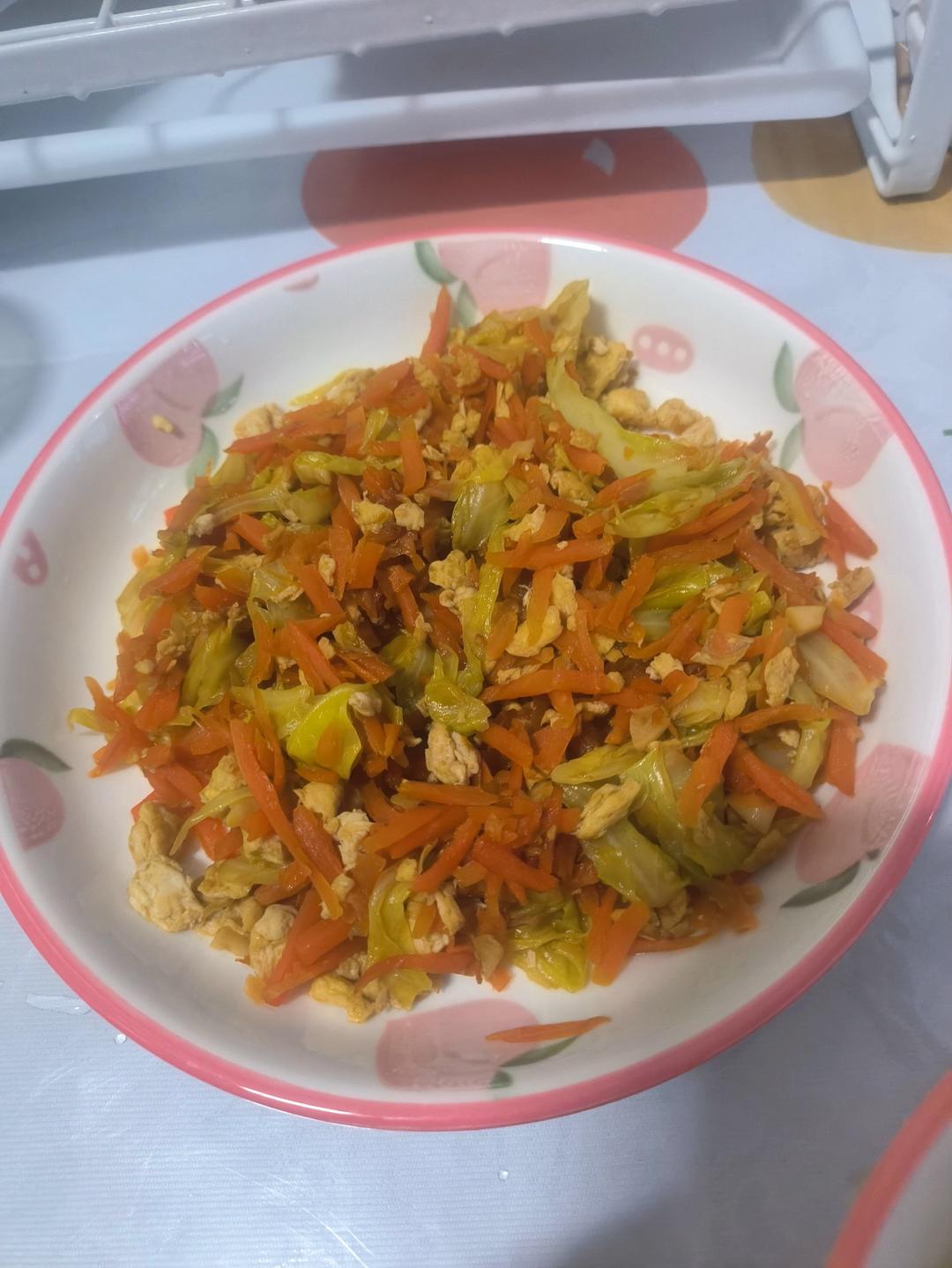 包菜炒蛋