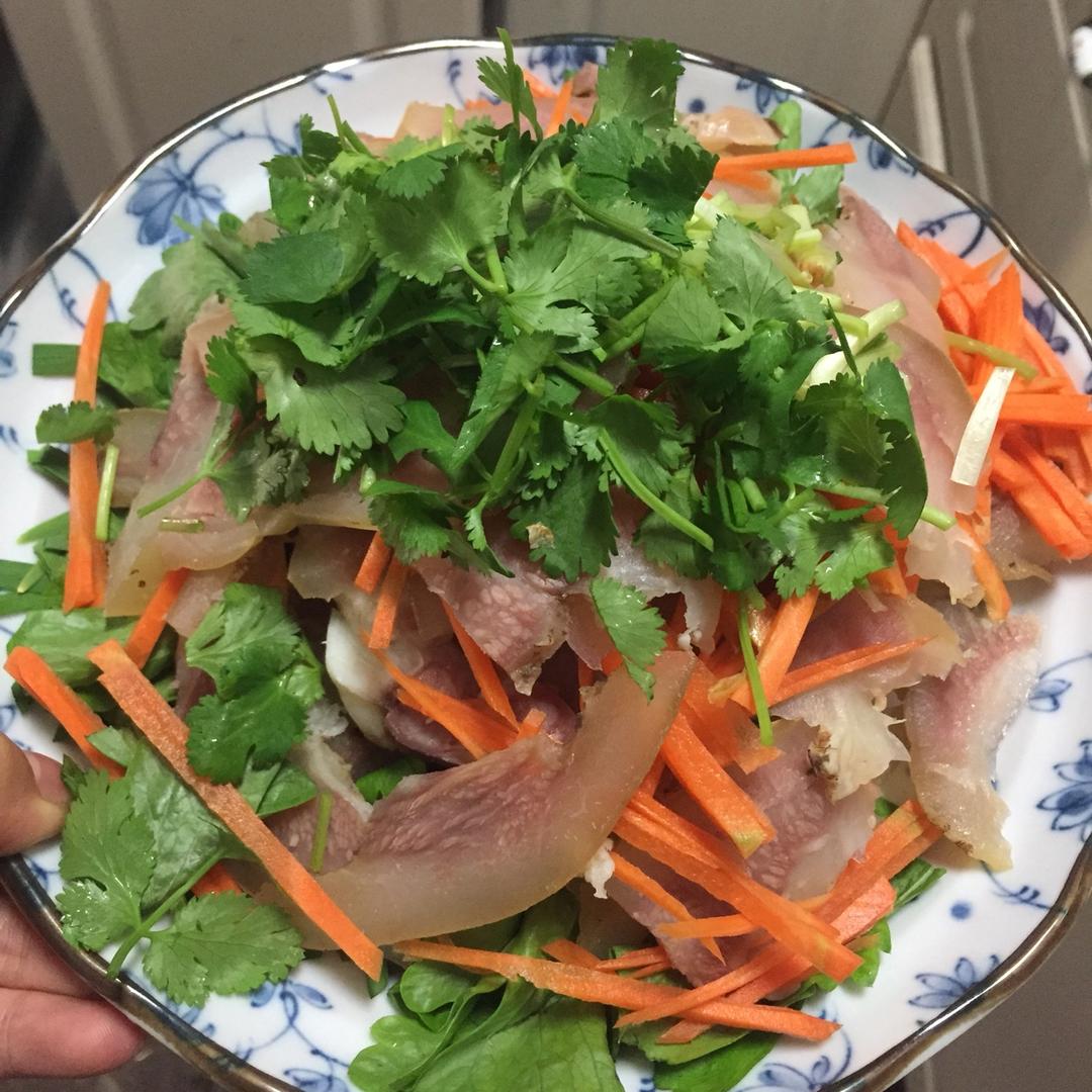 云淡风轻my做的凉拌牛筋