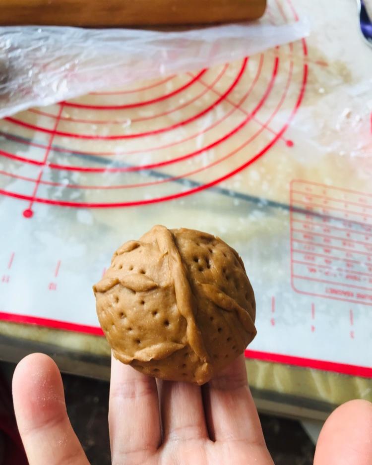 红糖核桃包