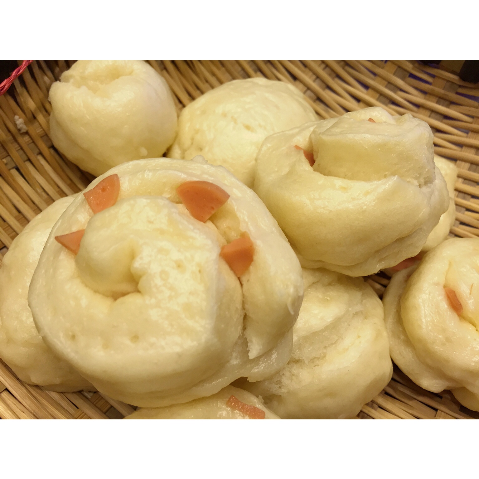 面包机版超松软牛奶馒头