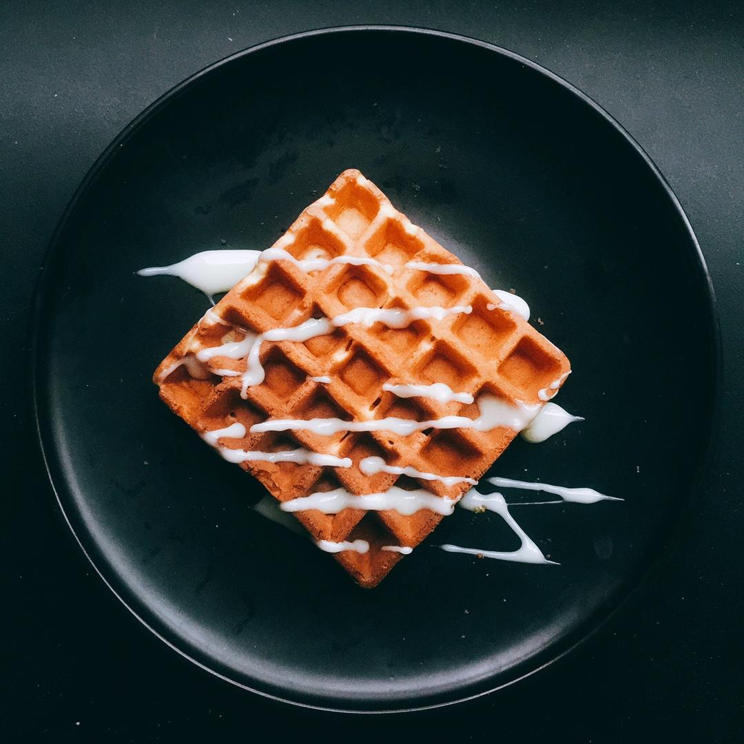 奶油奶酪华夫饼<CREAM CHEESE WAFFLES>