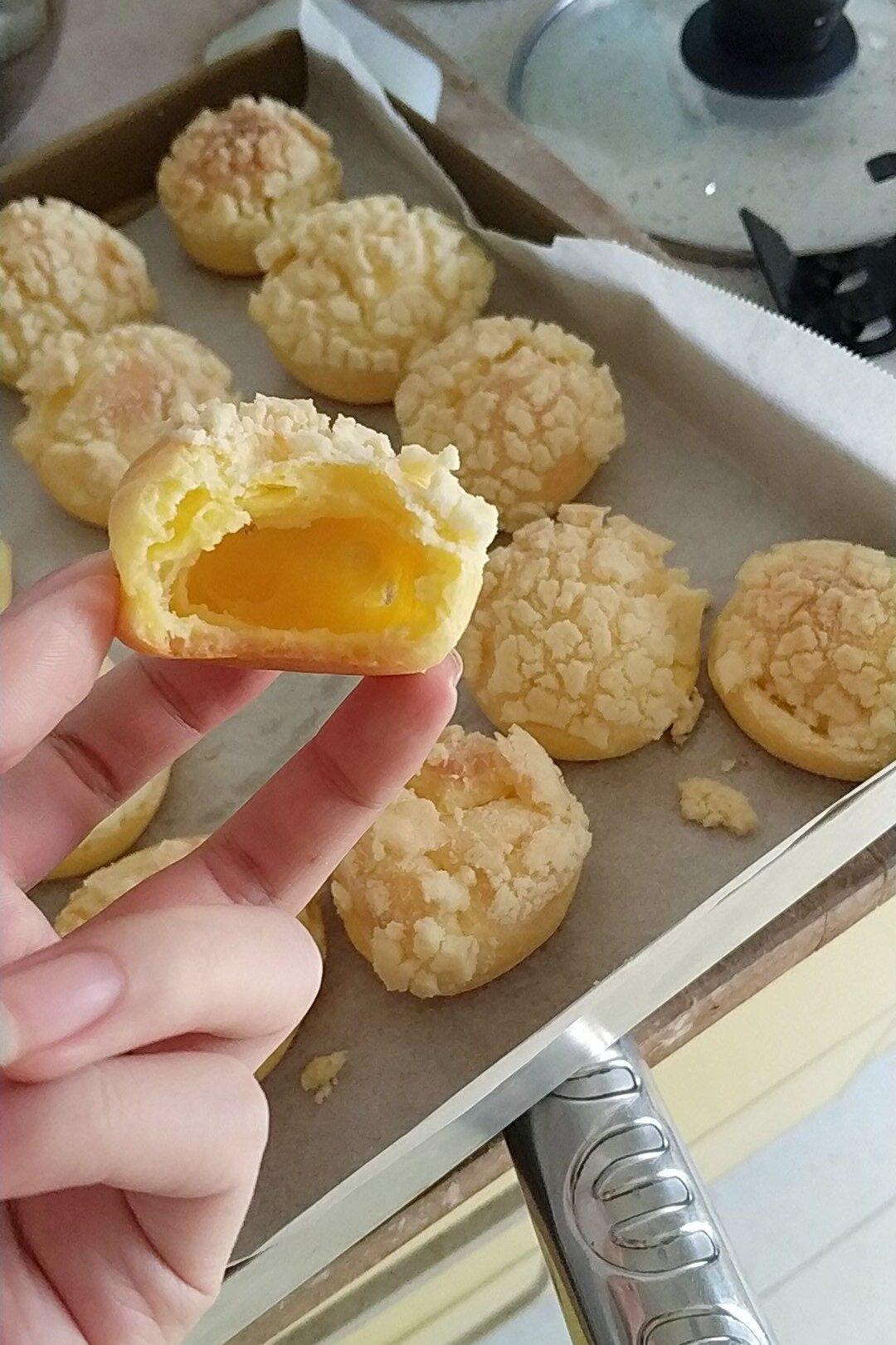 十分美味的酥皮泡芙