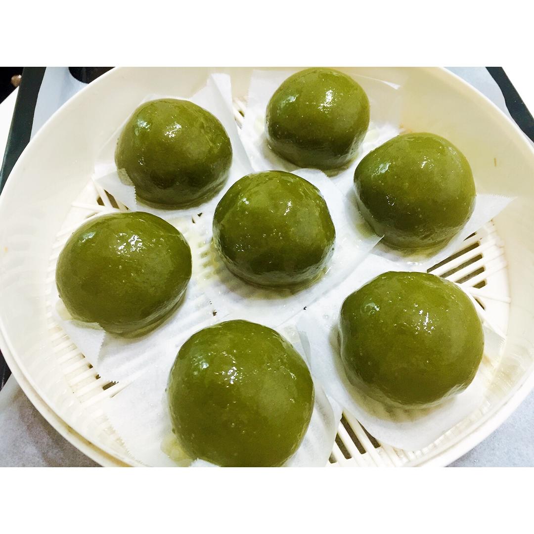 新晋网红【杏花楼 咸蛋黄肉松青团】