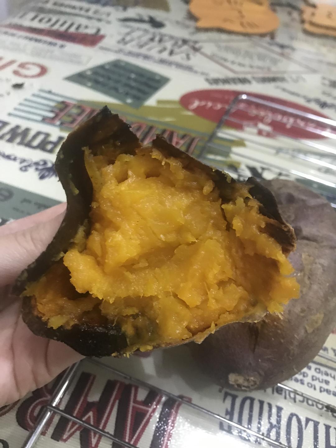 家庭两步烤红薯🍠