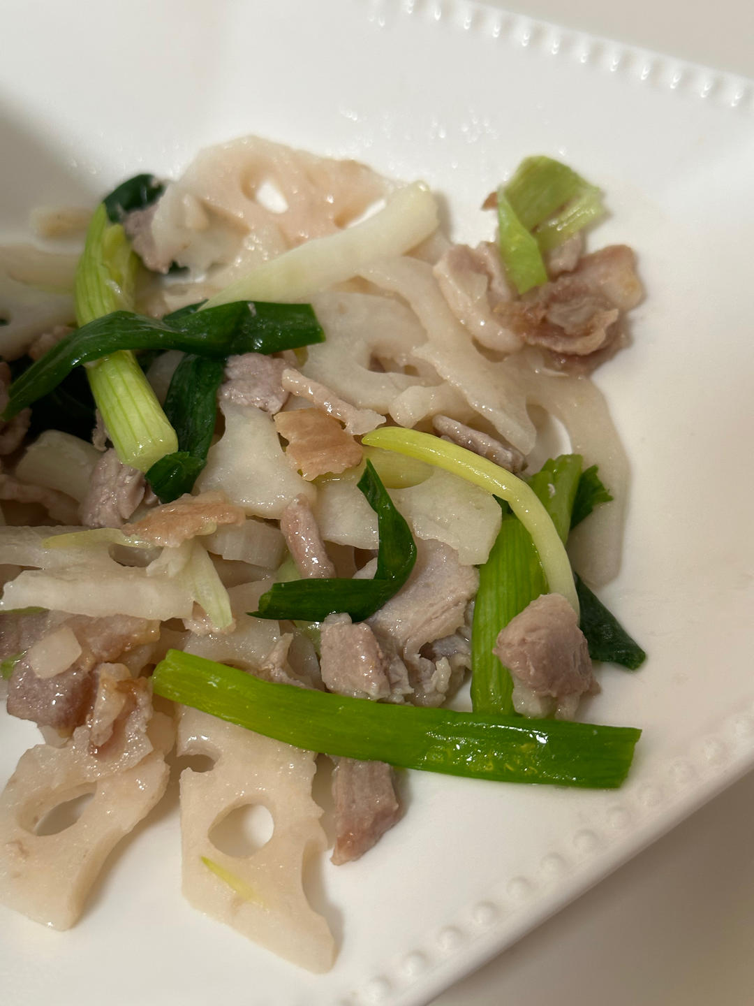 吃一辈子😋清炒莲藕