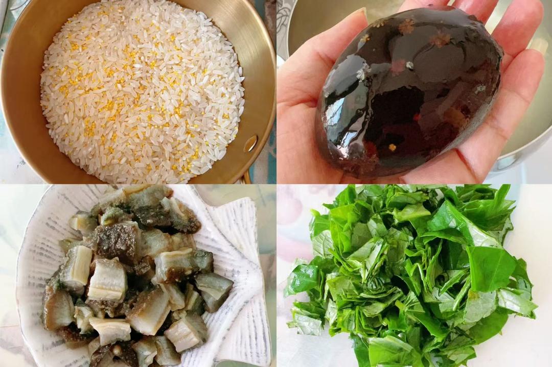 海参蟹脚粥的做法 步骤2