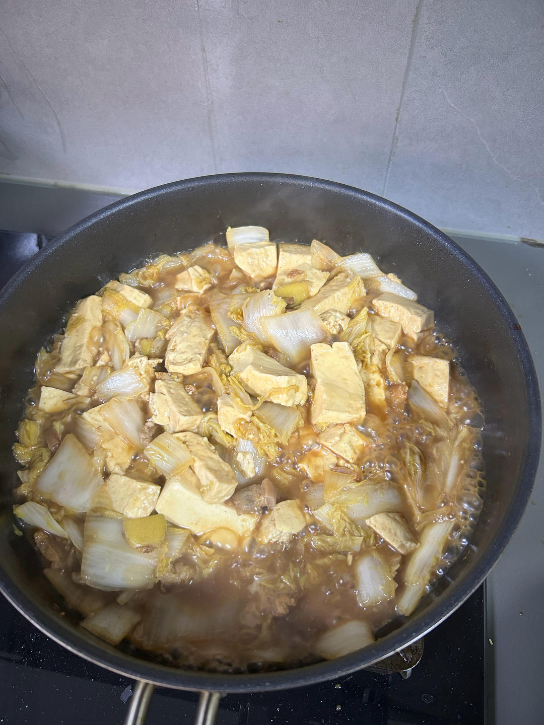 冬季最爱的家常菜！大白菜炖大豆腐或干豆腐