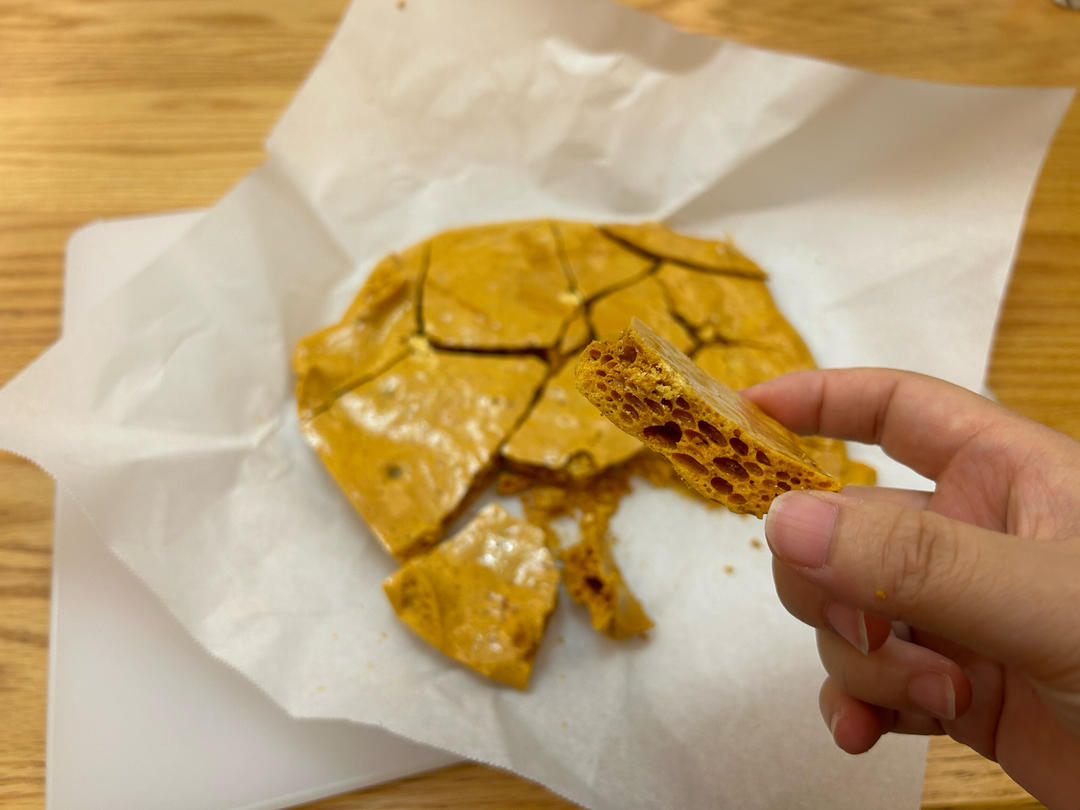 自制卡美罗蜂窝糖