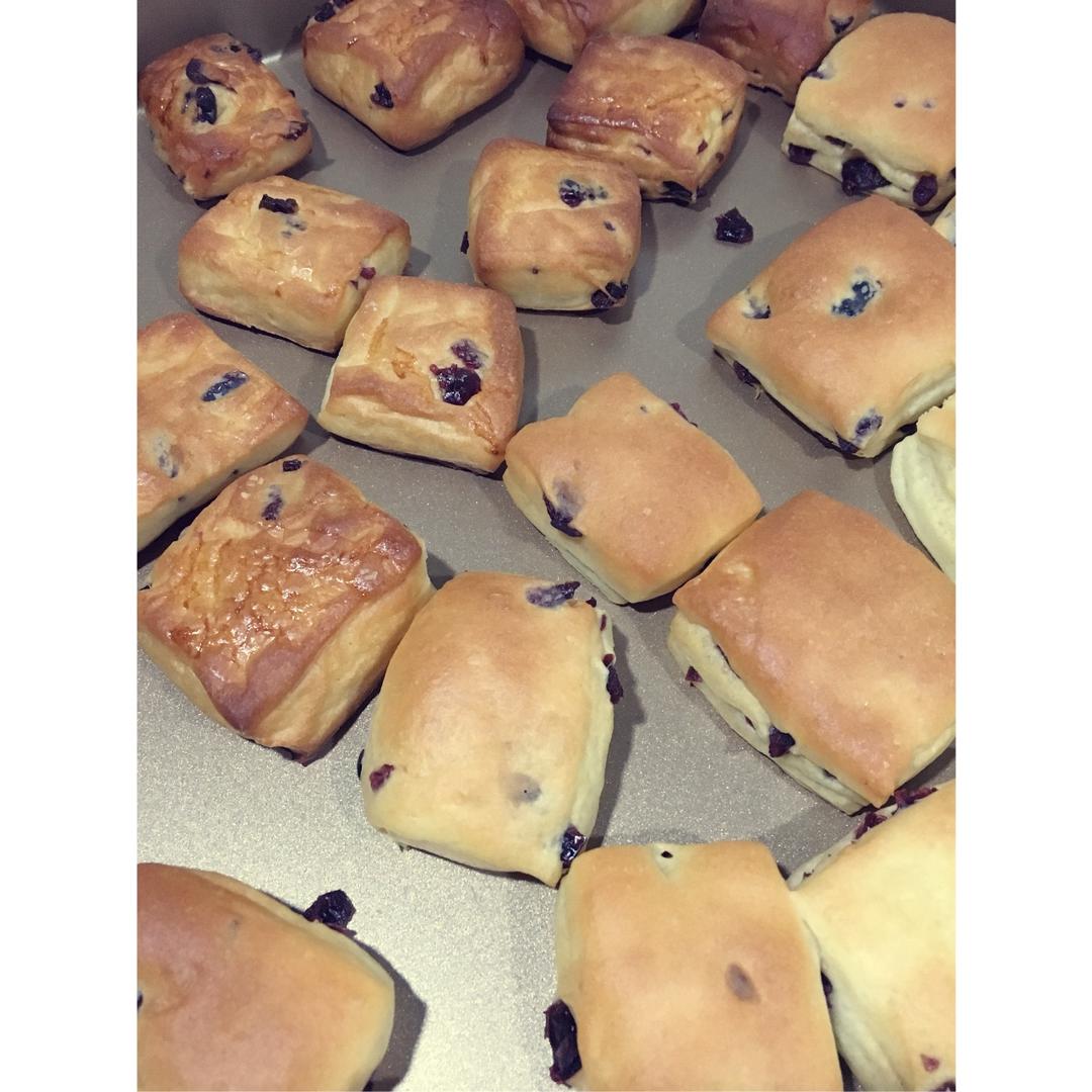 蔓越莓优格小面包块