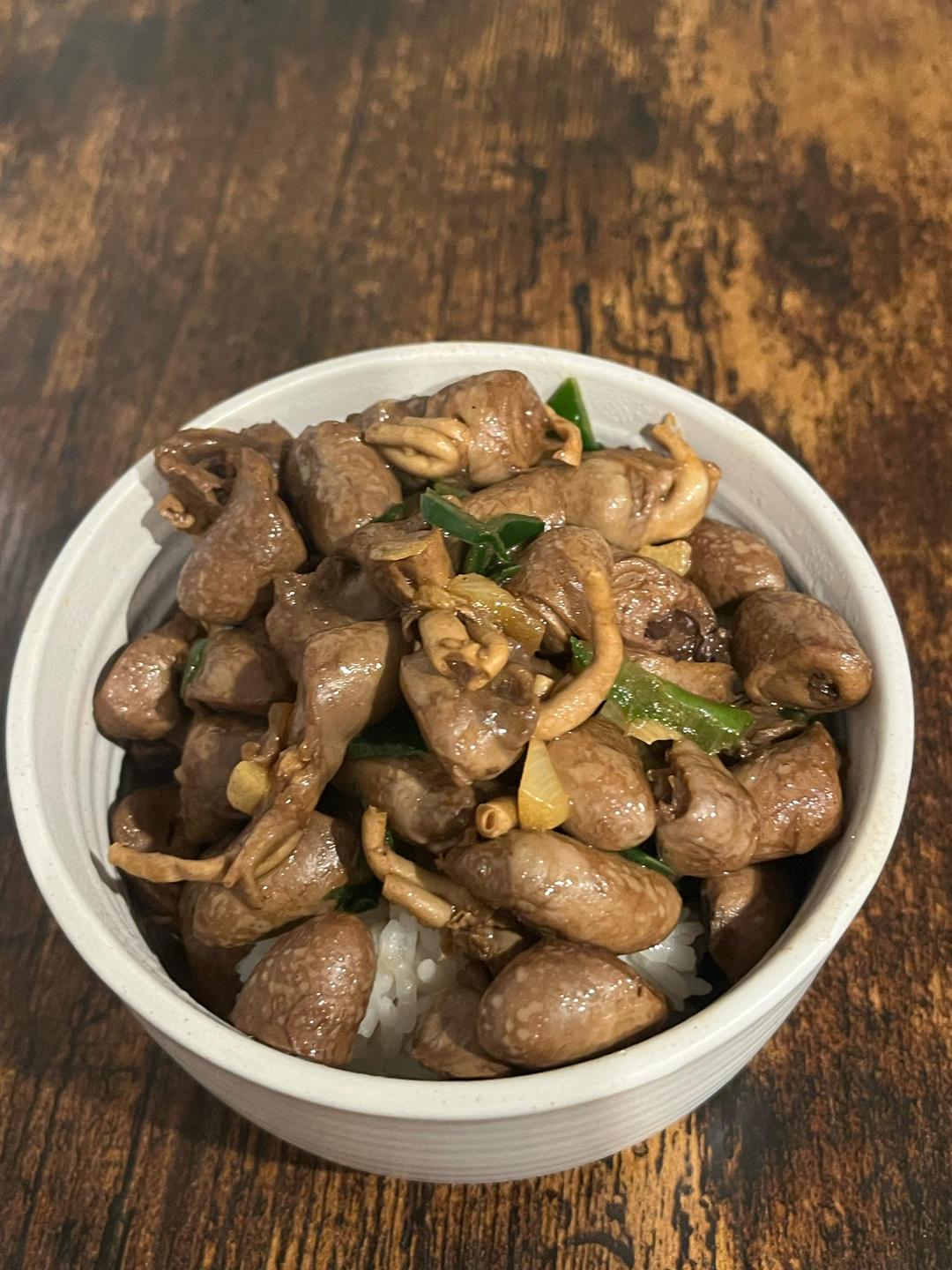 孜然鸡心