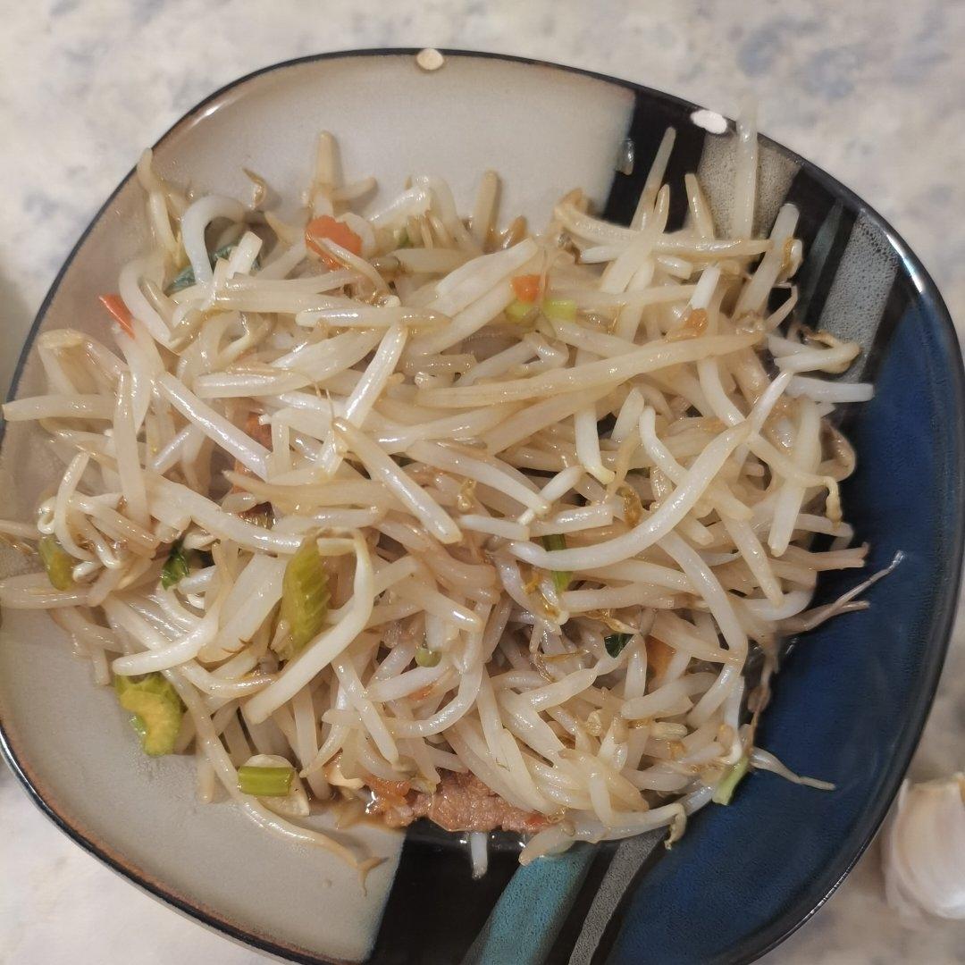 家常炒豆芽