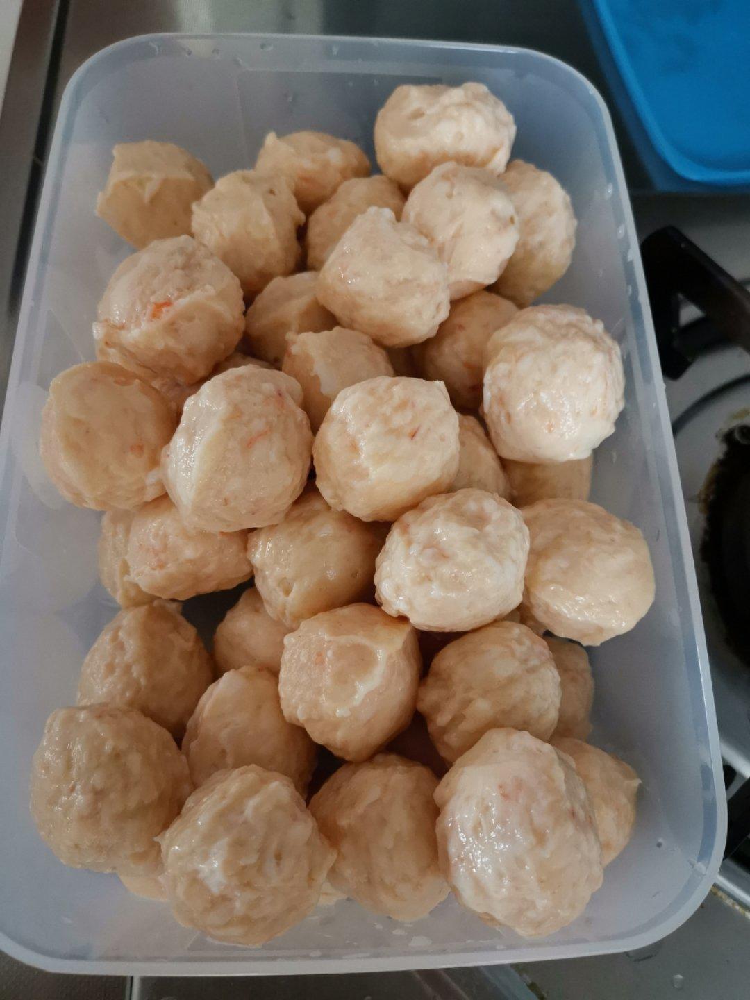 自制虾丸（鲜嫩Q弹）《系列三》