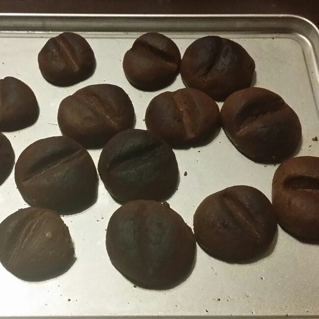 咖啡豆豆饼干