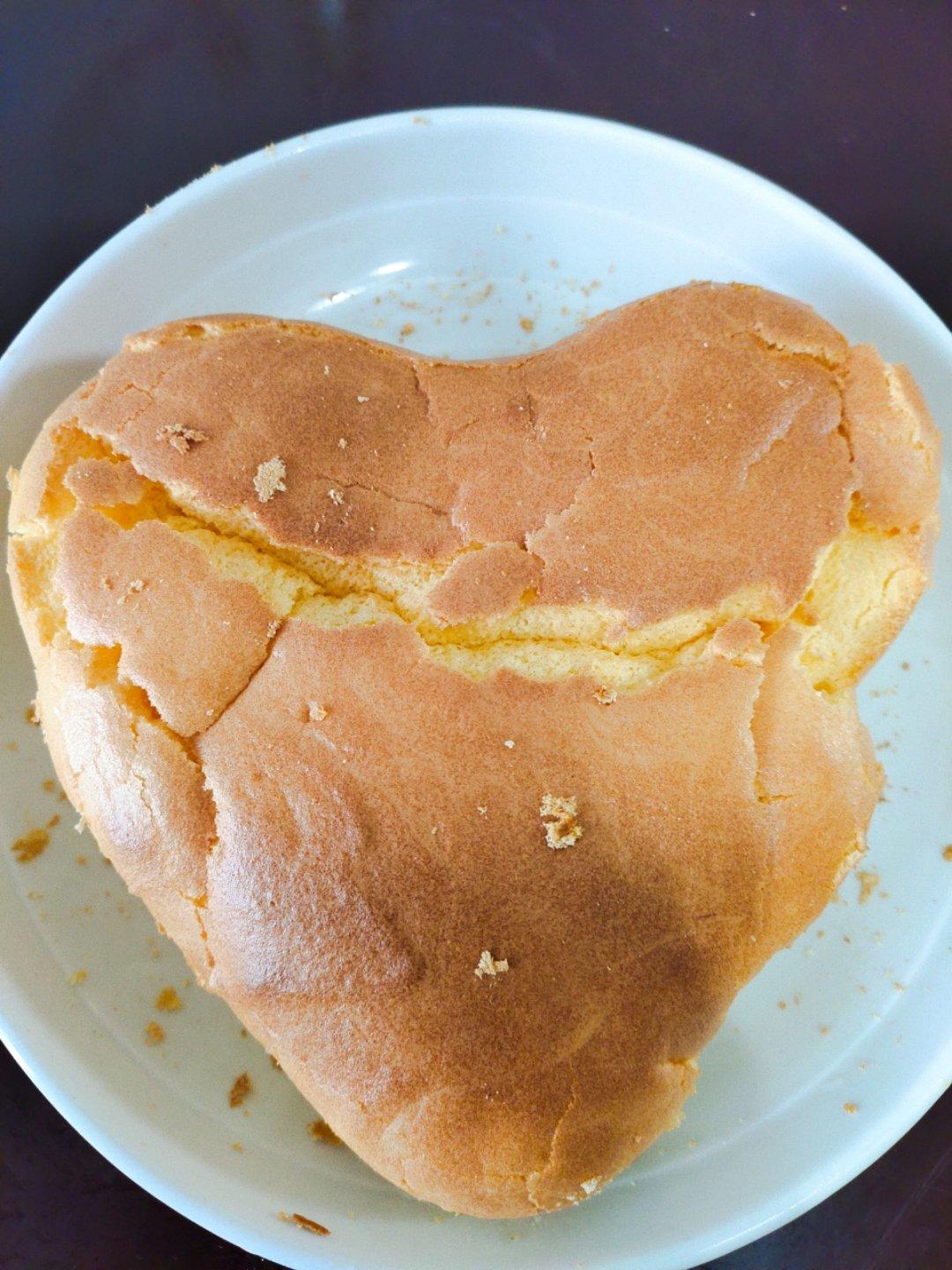 6寸原味戚风蛋糕