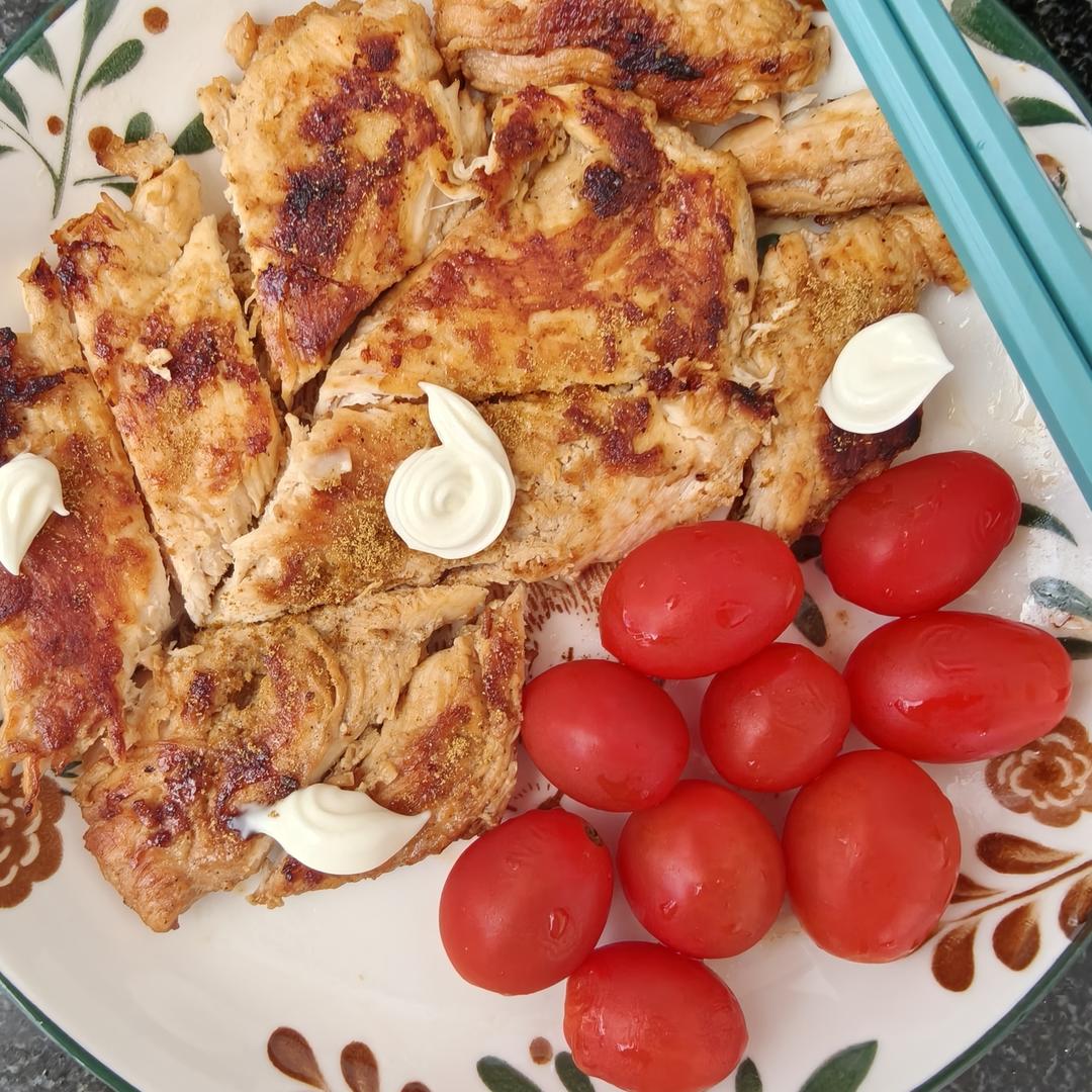 减脂期最爱的香煎鸡胸肉｜超好吃