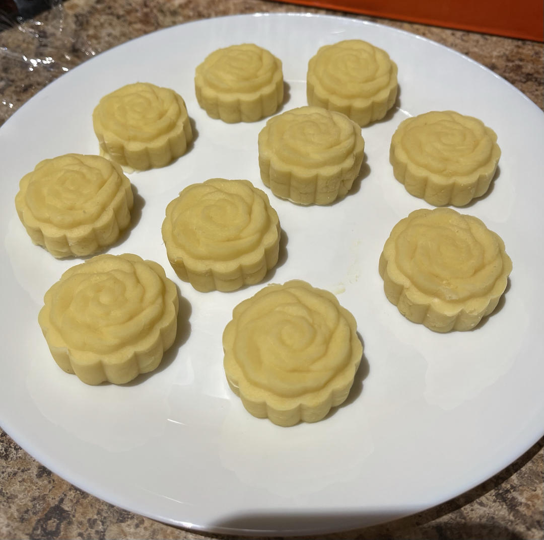 懒汉免炒绿豆沙(绿豆糕)