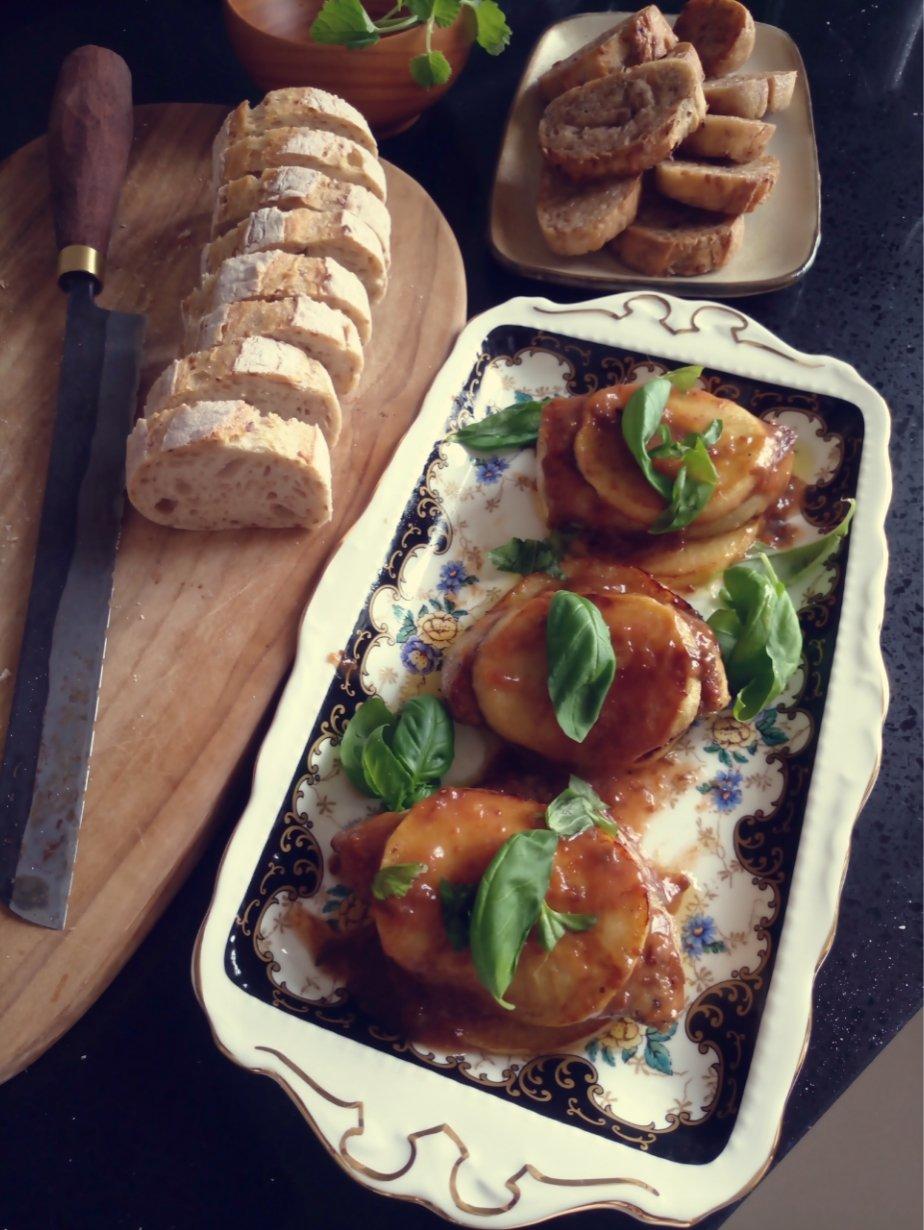 法式红酒煎鹅肝