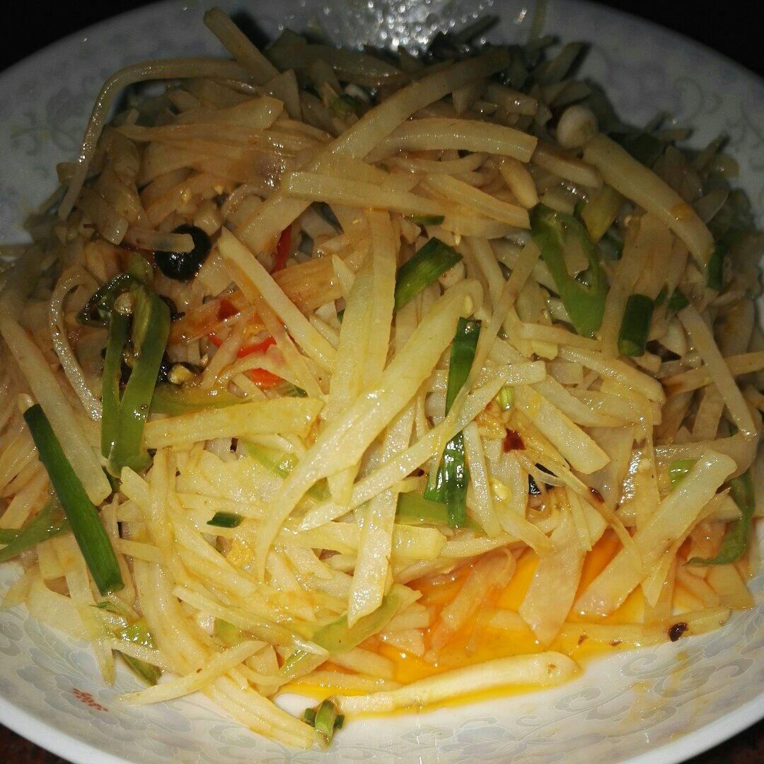 炝拌土豆丝