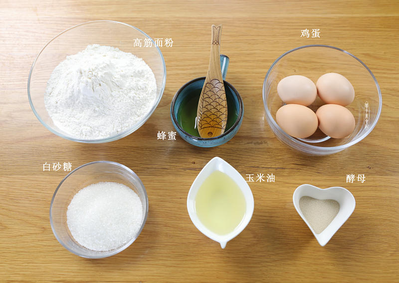 纯奶手撕吐司的做法 步骤1