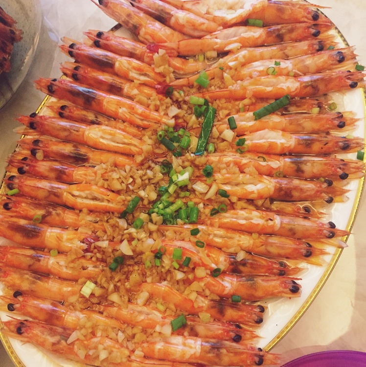 蒜蓉粉丝蒸虾