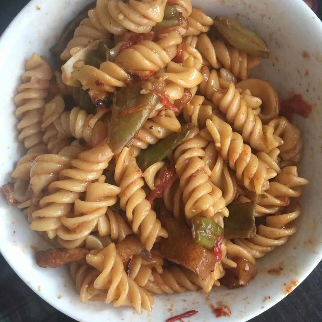 豆角焖面
