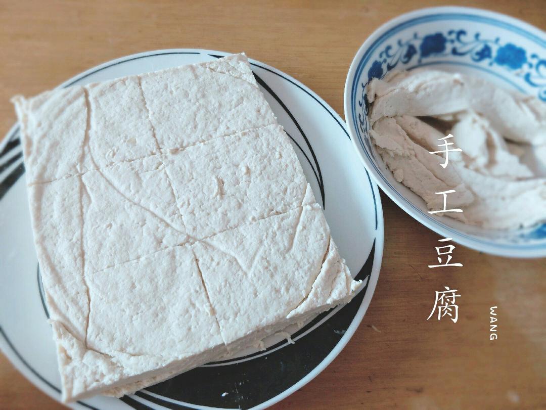 自制豆腐（白醋点豆腐）
