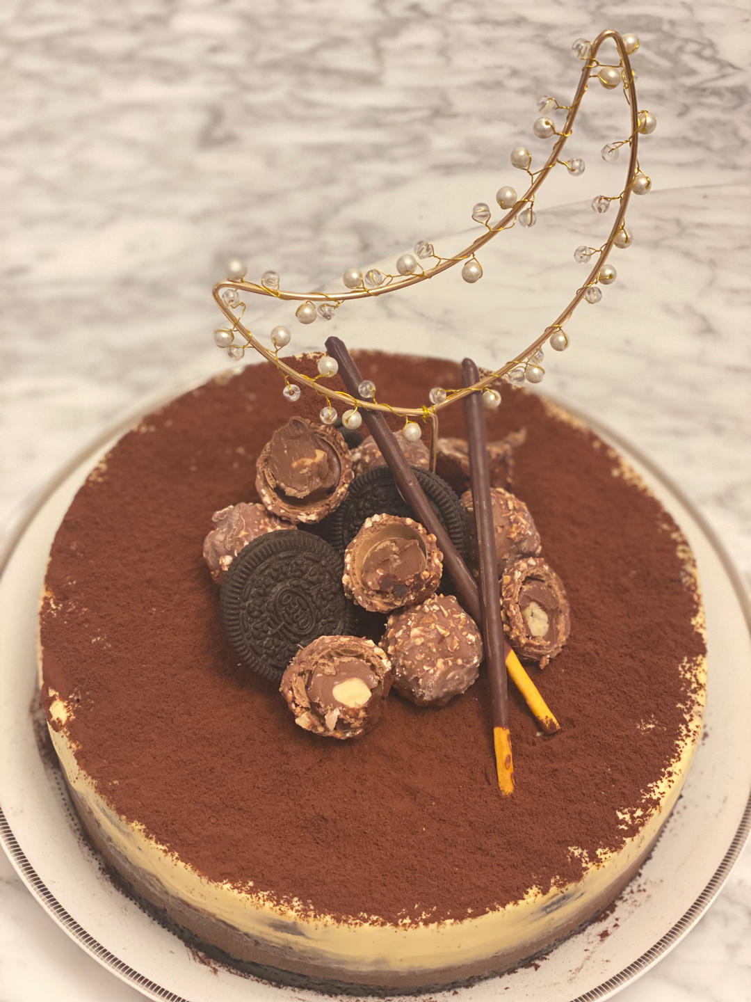 奥利奥双层芝士蛋糕