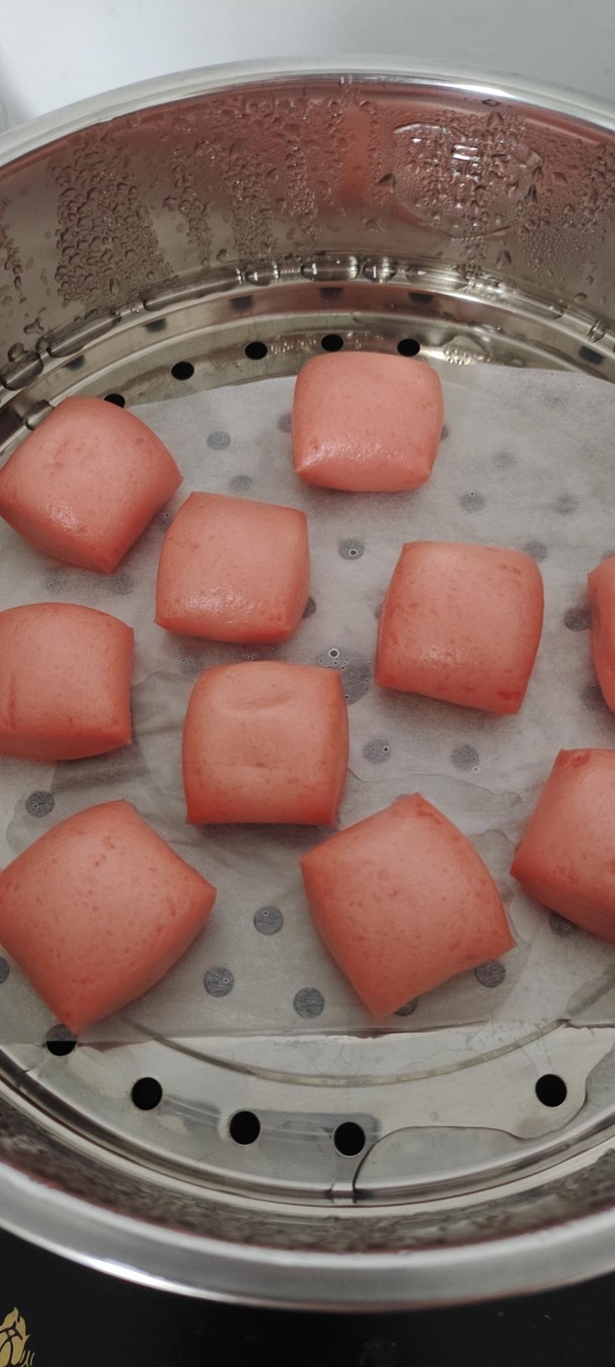 火龙果小馒头（严格按配方，不要按自己的想法，不然你干嘛看我的方子啊😭)