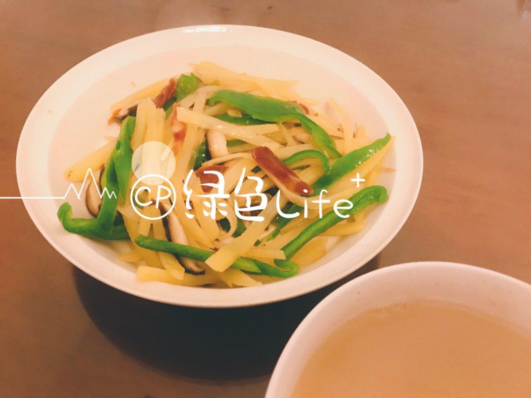 青椒土豆丝
