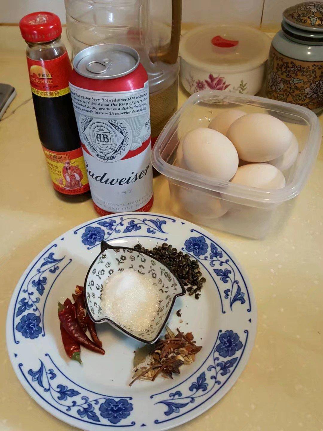 快手啤酒卤鸡蛋（更新步骤详解）