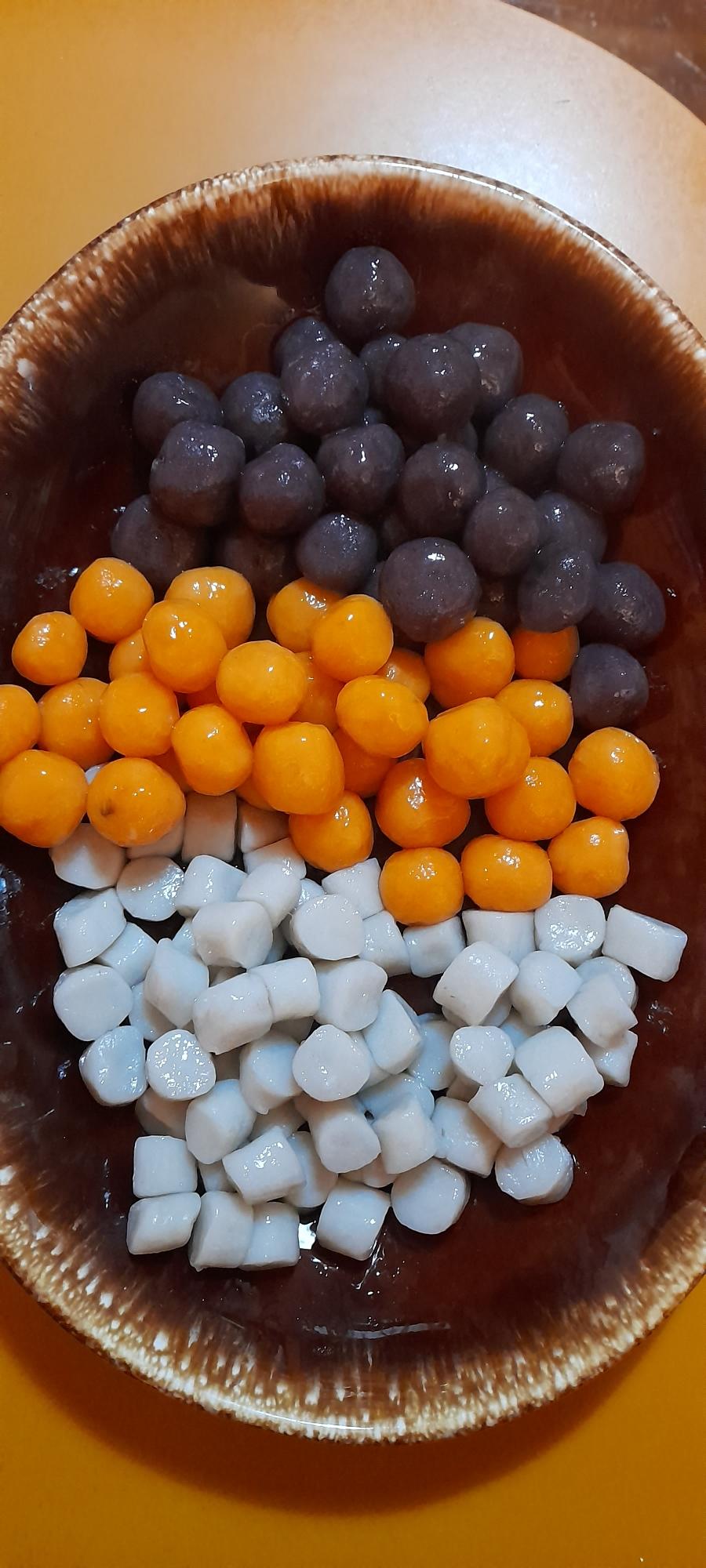 【自制三色芋圆】