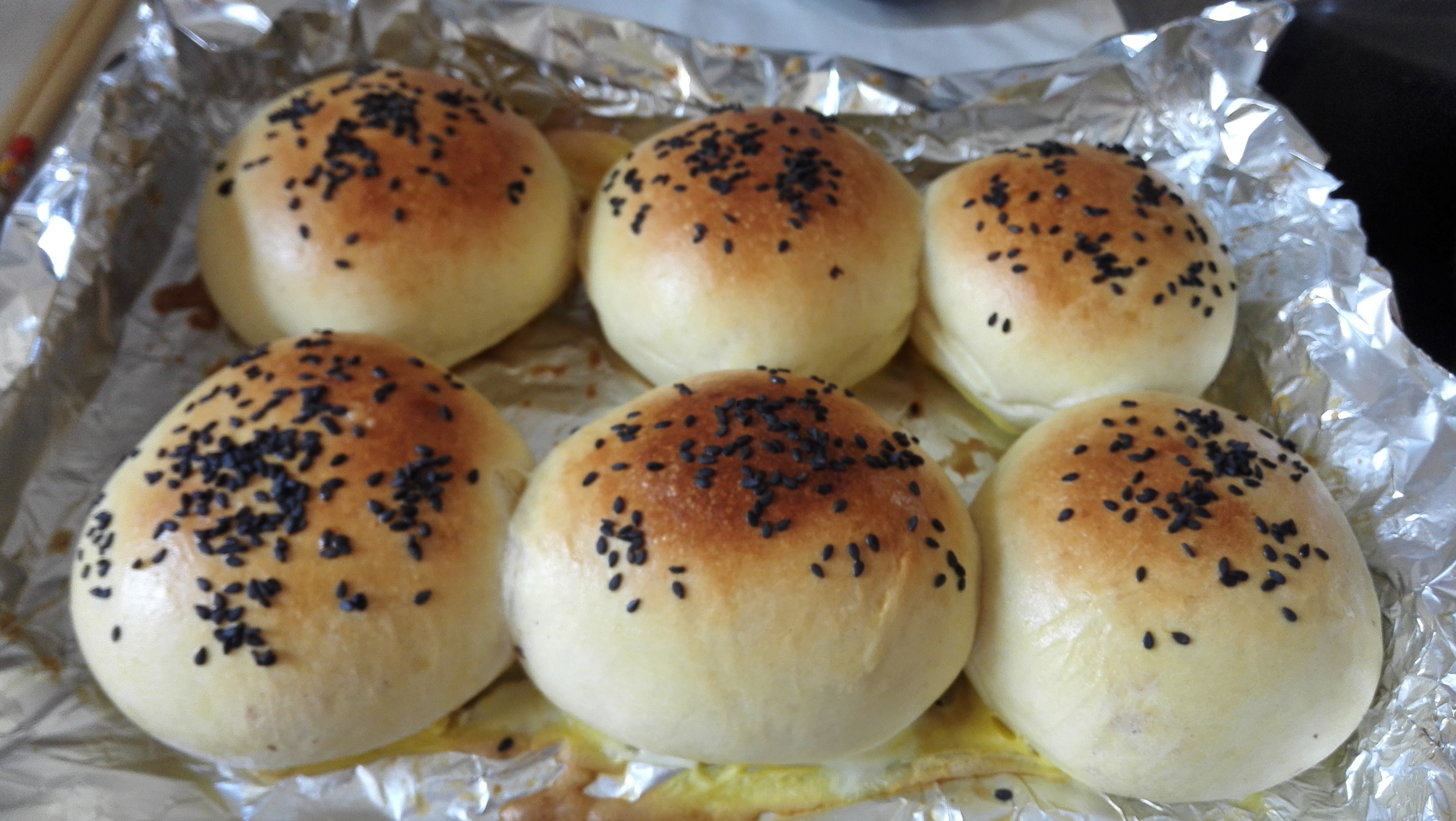 牛奶红豆小餐包