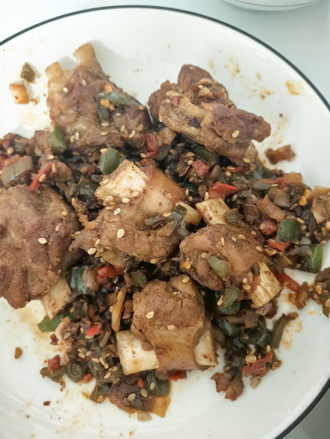 蒜香排骨