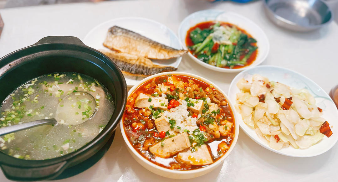家里的午餐味道
