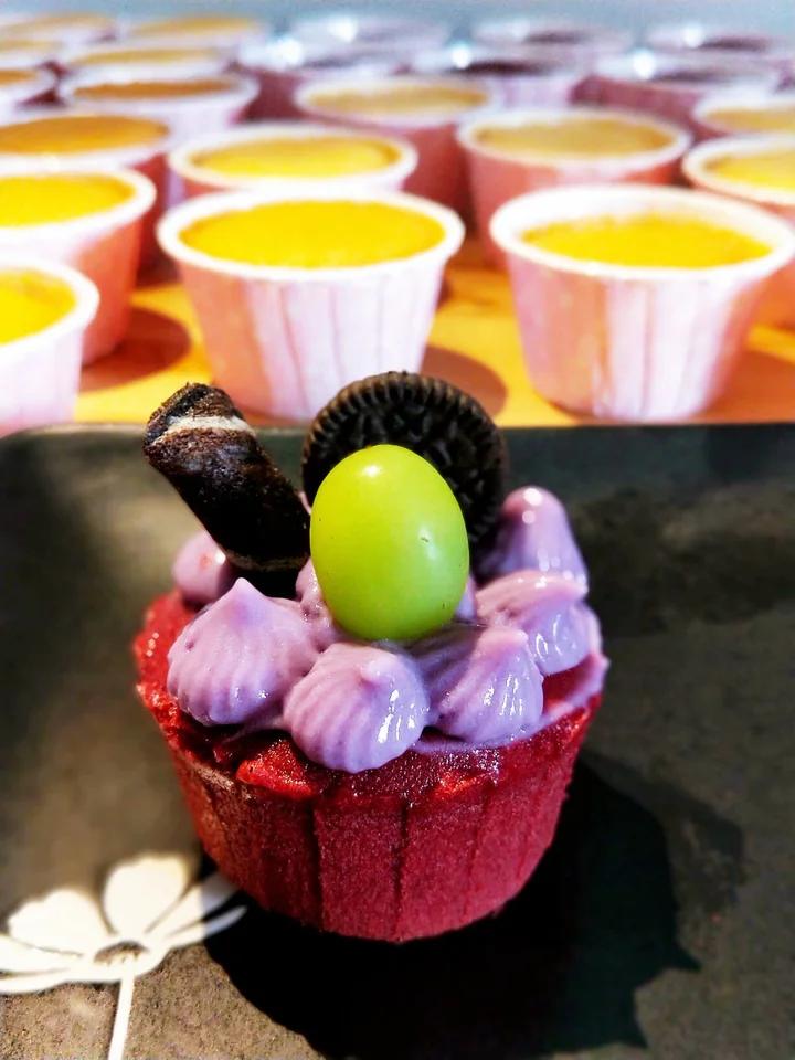 ♦️🎀🧁红丝绒杯子蛋糕