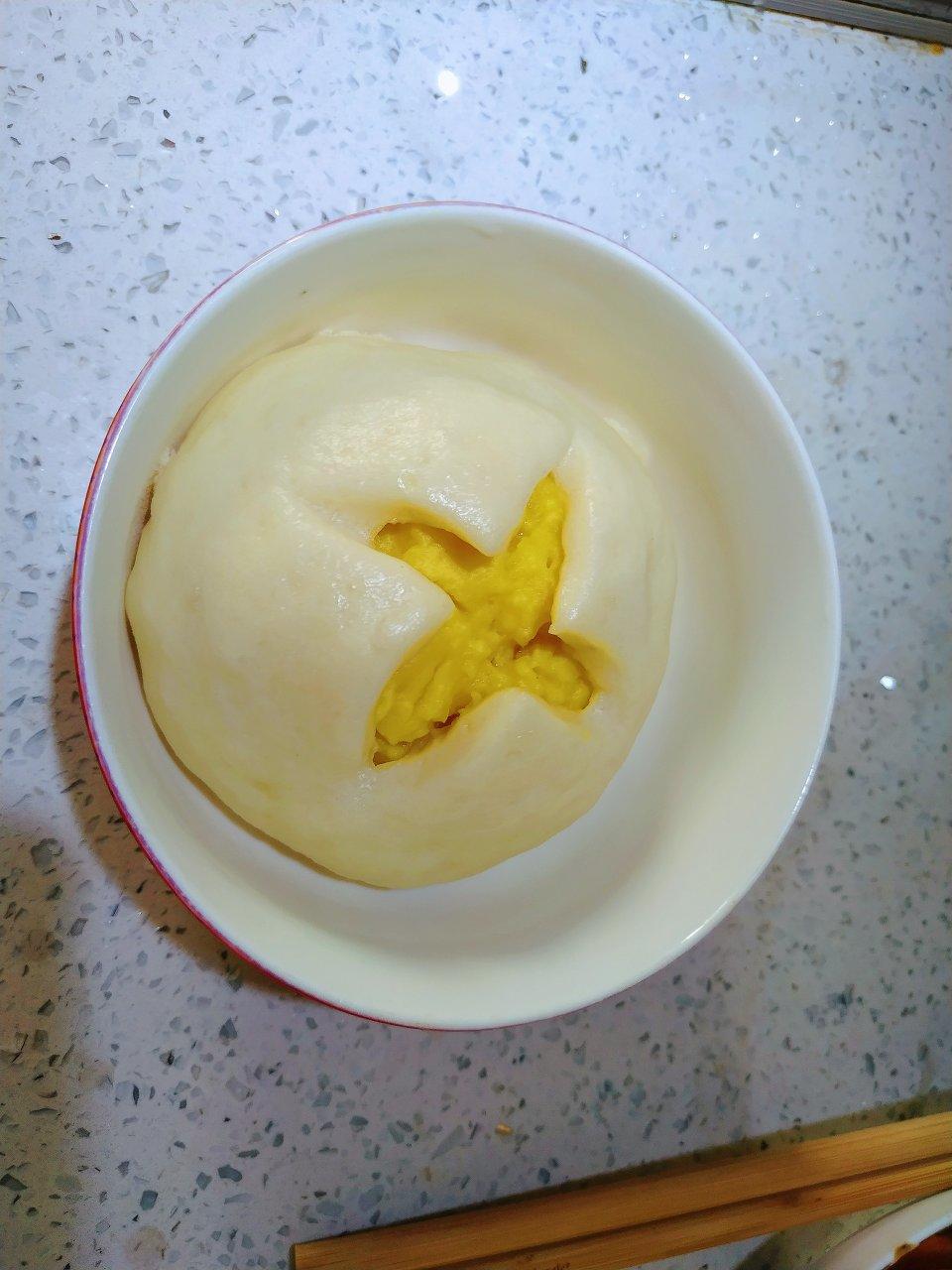奶黄馅儿和奶黄包