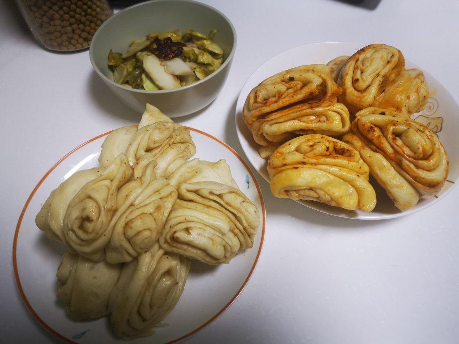 麻辣葱香花卷