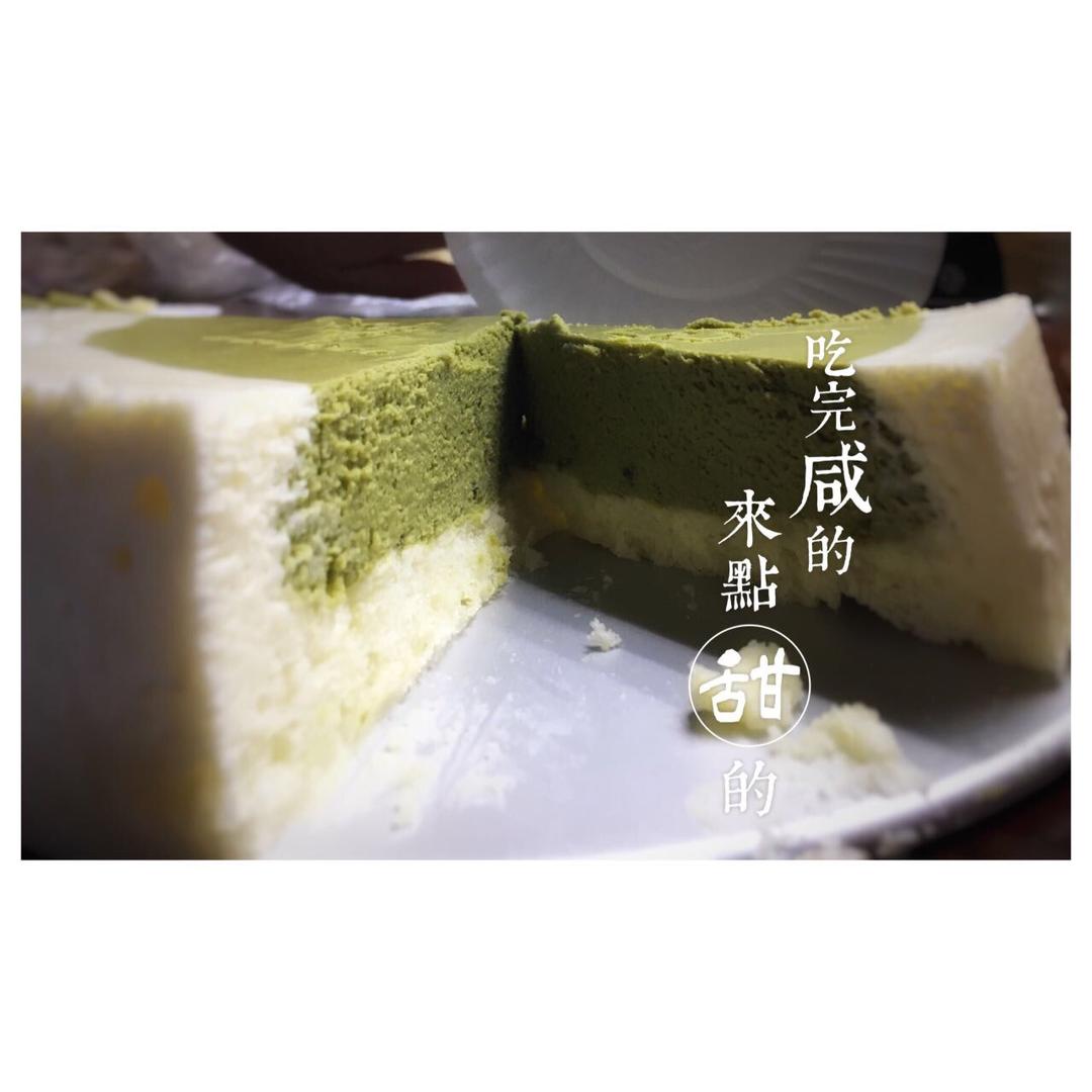 渐变抹茶慕斯蛋糕：我Amanda带着既美又作的抹茶甜点又来了！【曼食慢语】
