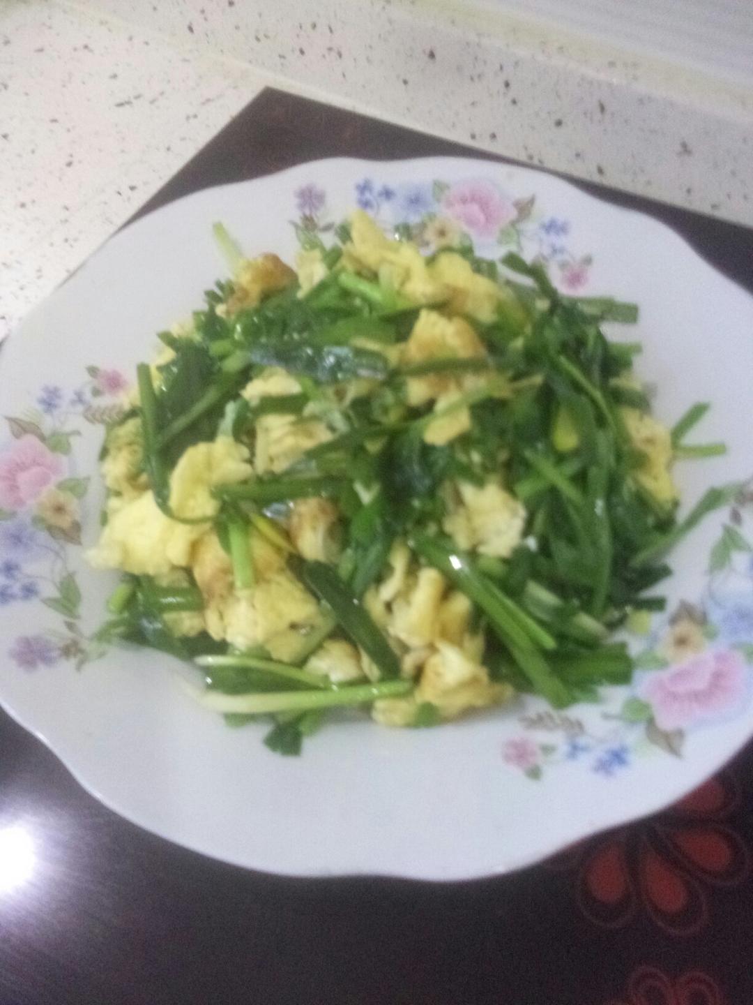 韭菜炒鸡蛋