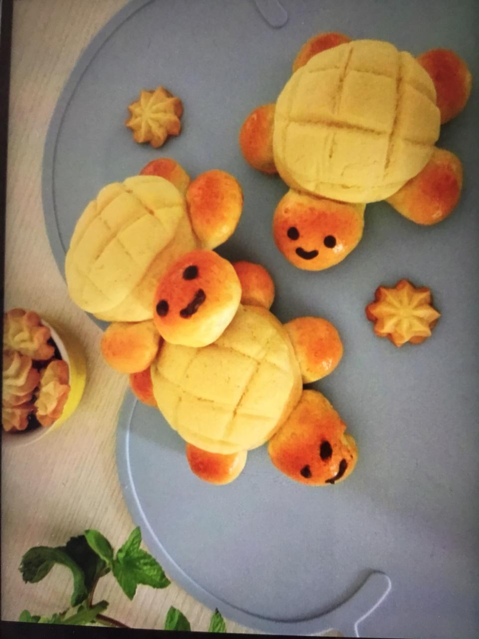 献礼儿童节：小乌龟菠萝包