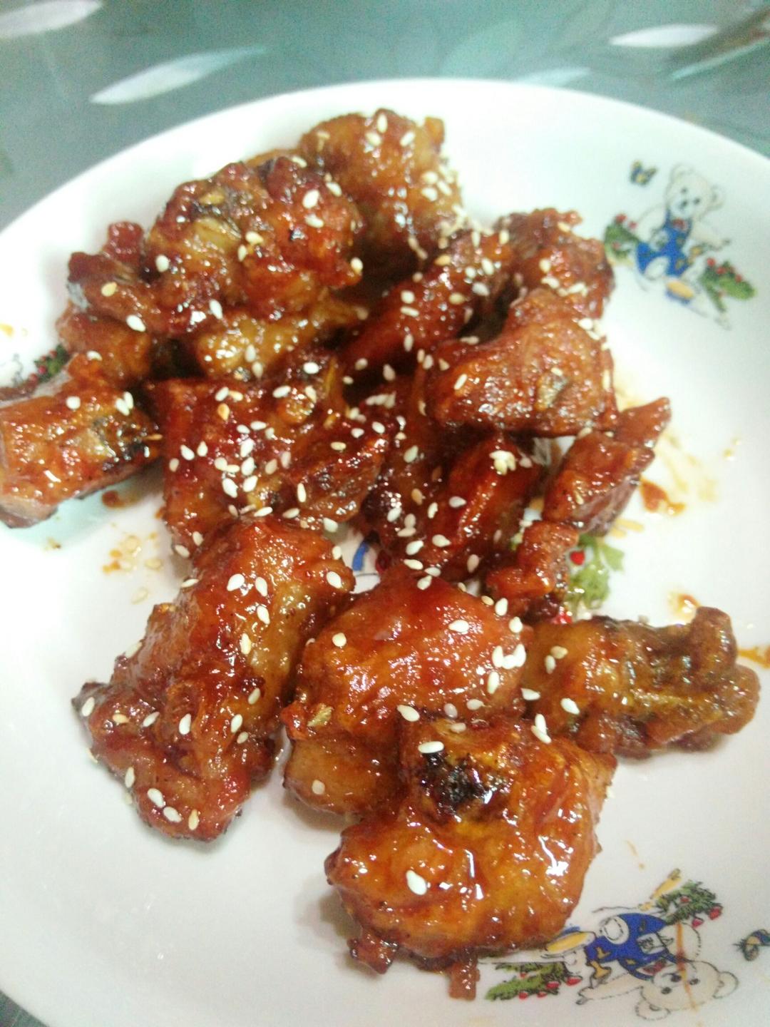 懒人版糖醋排骨