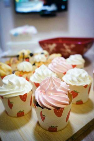 【厨娘养成记】香浓蓝莓玛芬cupcake的做法 步骤9
