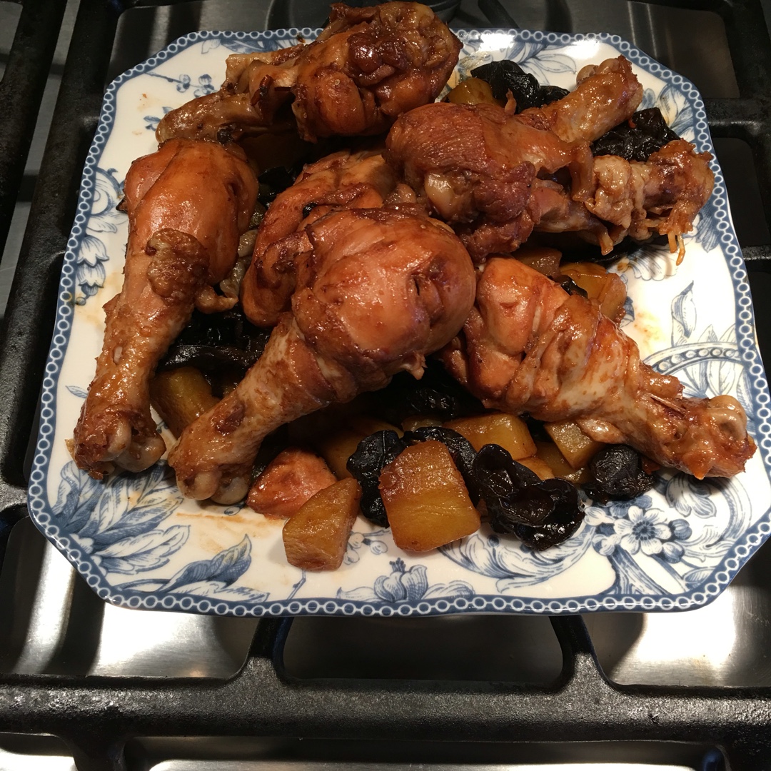 红烧土豆炖鸡腿