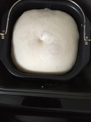 最最简单的面包机无糖面包（给宝宝）的做法 步骤5