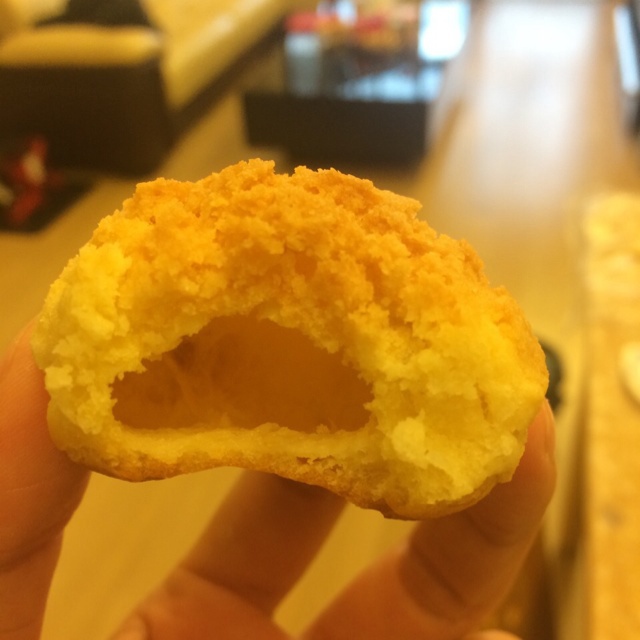 十分美味的酥皮泡芙